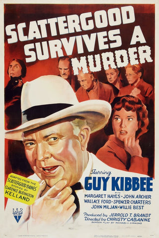 Scattergood Survives A Murder (1942) - Guy Kibbee  DVD