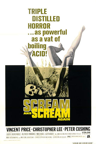 Scream And Scream Again (1970) - Christopher Lee  DVD