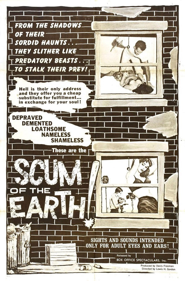 Scum Of The Earth (1963) - Herschell Gordon Lewis  DVD