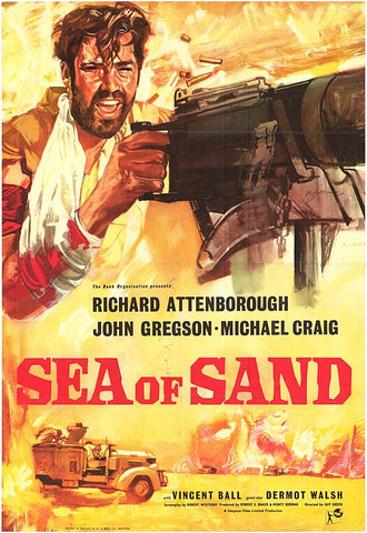 Sea Of Sand (1958) - Richard Attenborough  Colorized Version  DVD