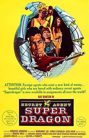 Secret Agent Super Dragon (1966) - Ray Danton  DVD