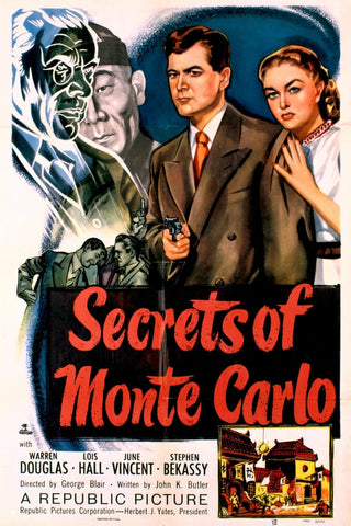Secrets Of Monte Carlo (1951) - Warren Douglas  DVD