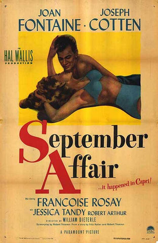 September Affair (1950) - Joan Fontaine  DVD
