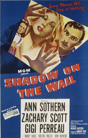 Shadow On The Wall (1950) - Ann Sothern  Colorized Version