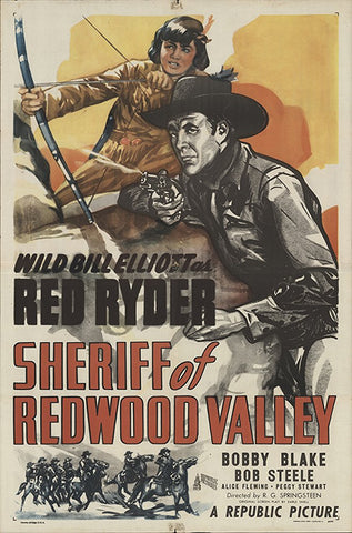 Red Ryder : Sheriff Of Redwood Valley (1946) - Bill Elliott  DVD