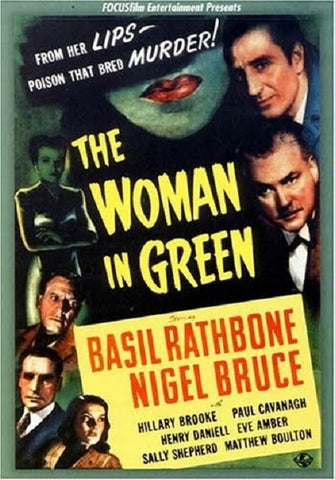 Sherlock Holmes : And The Woman In Green (1945) - Basil Rathbone  DVD