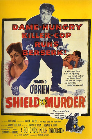 Shield For Murder (1954) - John Agar  DVD