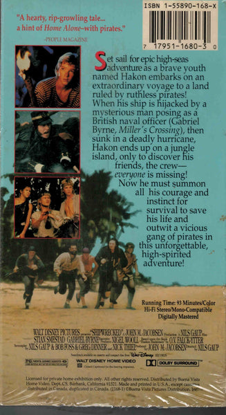 Shipwrecked (1990) - Gabriel Byrne VHS