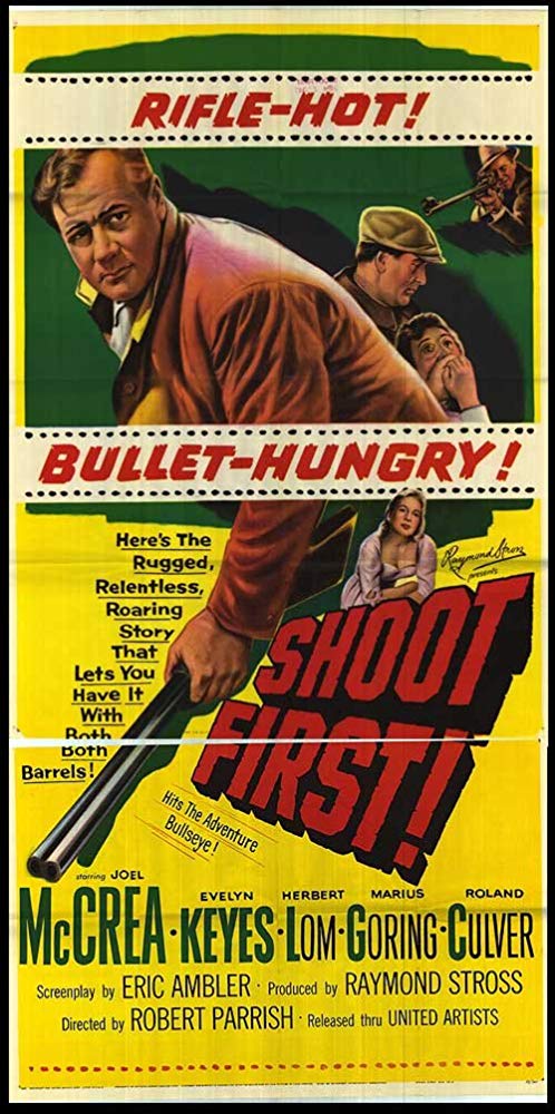 Rough Shoot AKA Shoot First (1953) - Joel McCrea  DVD