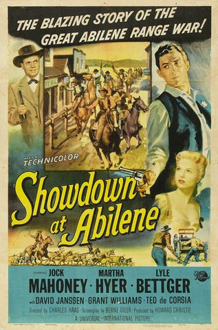 Showdown At Abilene (1956) - Jock Mahoney  DVD