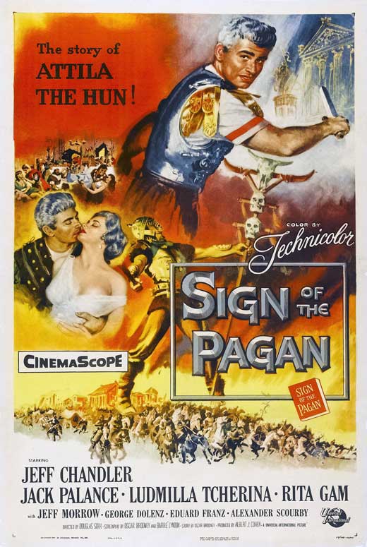 Sign Of The Pagan (1954) - Jeff Chandler  DVD