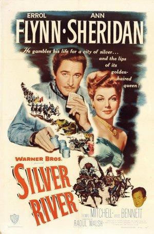 Silver River (1948) - Errol Flynn  DVD  Colorized Version