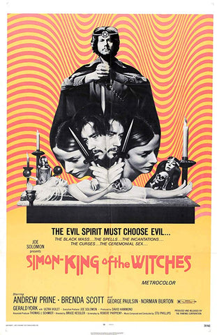 Simon, King of The Witches (1971) - Andrew Prine  DVD