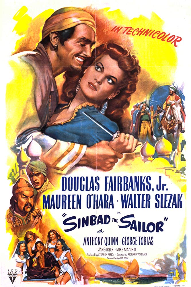 Sinbad The Sailor (1947) - Douglas Fairbanks Jr.  DVD