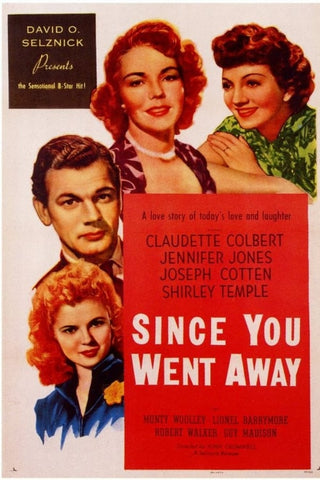 Since You Went Away (1944) - Claudette Colbert  DVD  Colorized Version