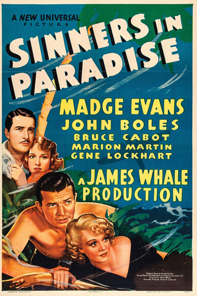 Sinners In Paradise (1938) - Bruce Cabot  DVD