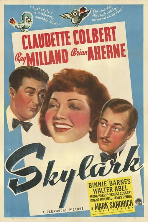 Skylark (1941) - Ray Milland  DVD