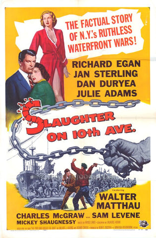 Slaughter On 10th Avenue (1957) - Walter Matthau  DVD
