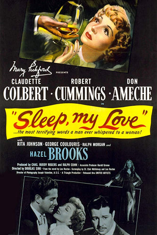 Sleep, My Love (1948) - Claudette Colbert  DVD