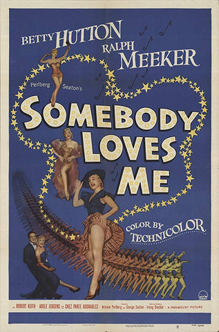 Somebody Loves Me (1952) - Betty Hutton  DVD