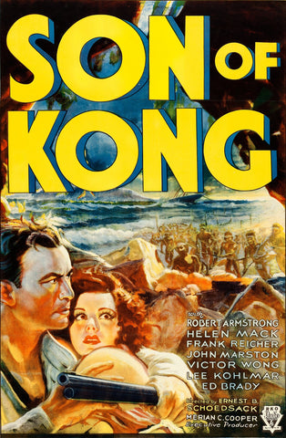 Son Of Kong (1933) - Robert Armstrong  Colorized Version  DVD