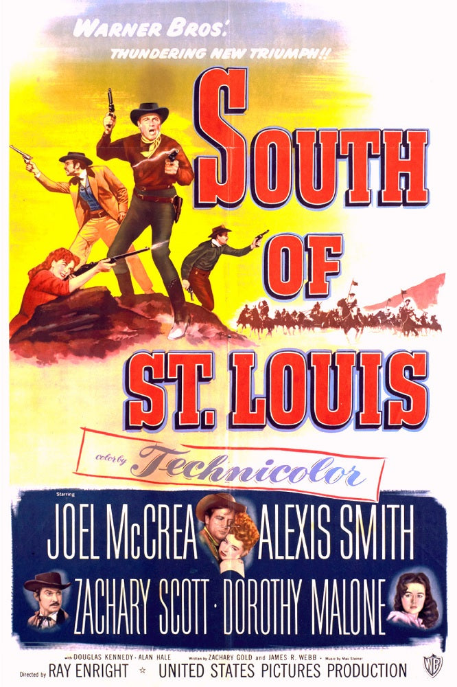 South Of St. Louis (1949) - Joel McCrea  DVD