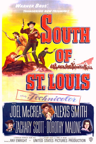 South Of St. Louis (1949) - Joel McCrea  DVD