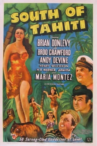 South Of Tahiti (1941) - Brian Donlevy  DVD