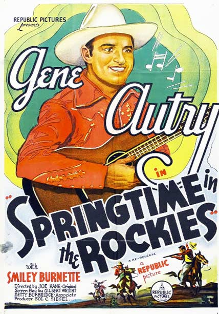 Springtime In The Rockies (1937) - Gene Autry  DVD