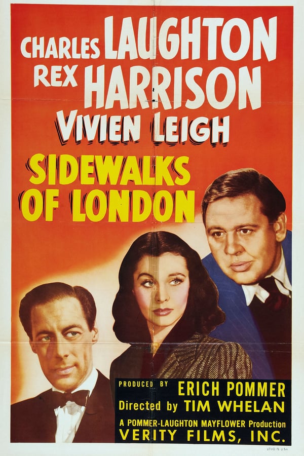 St. Martin´s Lane AKA The Sidewalks Of London (1938) - Charles Laughton   DVD