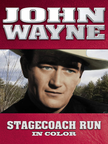 Stagecoach Run (1936) - John Wayne  Colorized Version  DVD