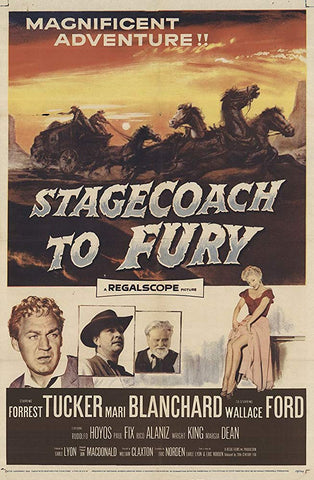 Stagecoach To Fury (1956) - Forrest Tucker  DVD
