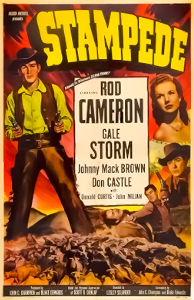 Stampede (1949) - Rod Cameron  DVD