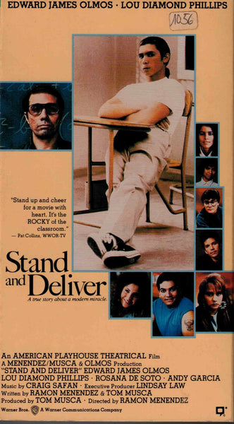 Stand And Deliver (1987) - Lou Diamond Phillips  VHS