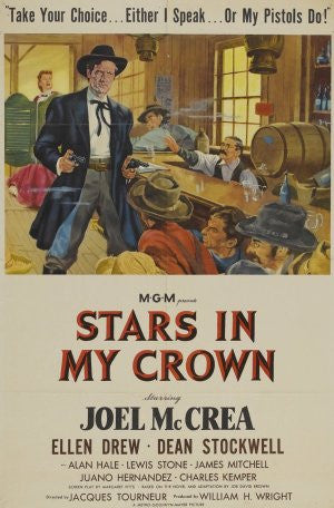 Stars In My Crown (1950) - Joel McCrea  Colorized Version  DVD