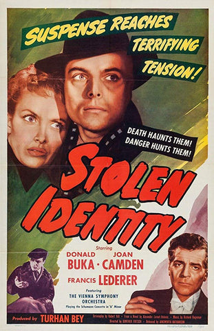 Stolen Identity (1953) - Donald Buka  DVD