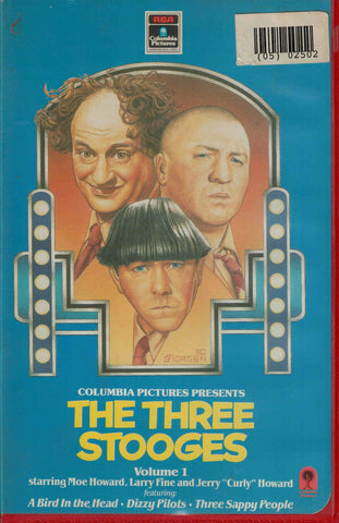 The Three Stooges : Vol. 1  VHS (PAL)