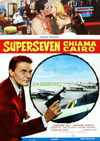Super Seven Calling Cairo (1965) - Roger Browne  DVD