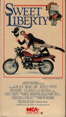 Sweet Liberty (1986) - Alan Alda  VHS