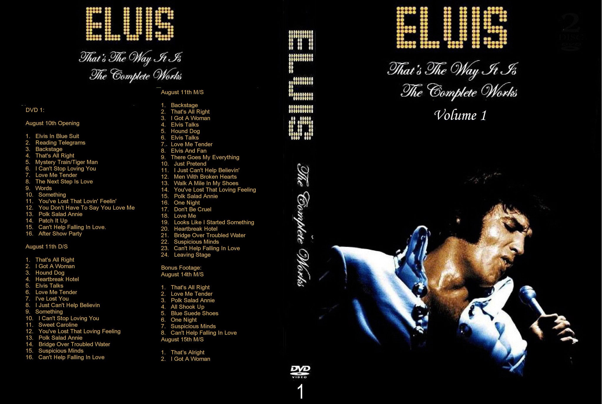 ELVIS: THE DEFINITIVE COLLECTION 8枚組DVD ELVIS: THE DEFINITIVE COLLECTION 8枚組DVD Elvis - The