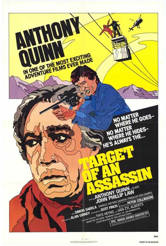 Target Of An Assassin (1977) - Anthony Quinn  DVD