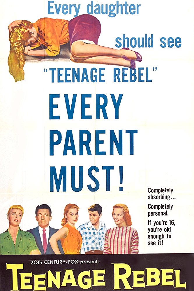 Teenage Rebel (1956) - Ginger Rogers  DVD