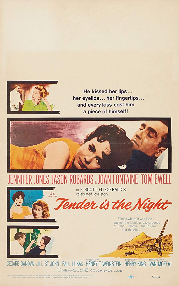 Tender Is The Night (1962) - Jason Robards  DVD