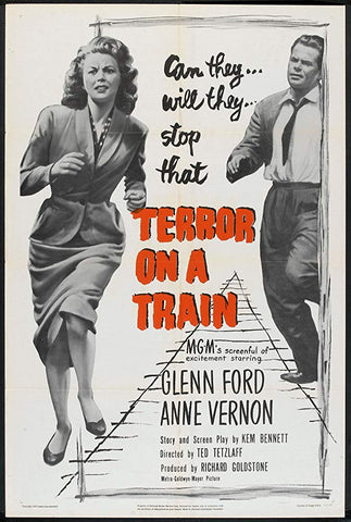 Terror On A Train AKA Time Bomb (1953) - Glenn Ford  DVD