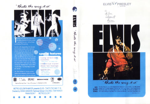 Elvis - That´s The Way It Is (1970) - Fullscreen Version DVD