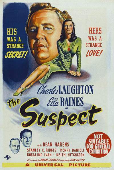 The Suspect (1944) - Charles Laughton  DVD