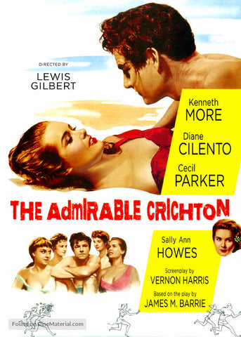 The Admirable Crichton (1957) - Kenneth More  DVD