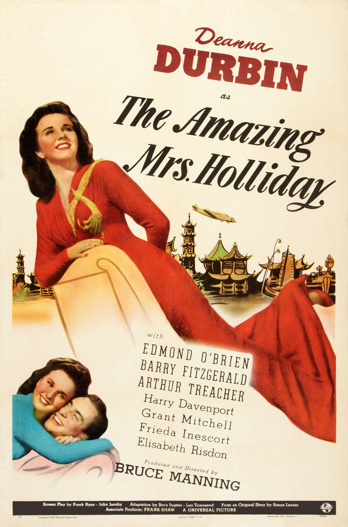 The Amazing Mrs Holliday (1943) - Deanna Durbin  DVD