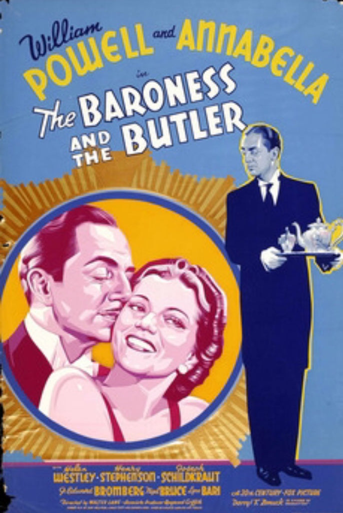 The Baroness And The Butler (1938) - William Powell  Colorized  DVD