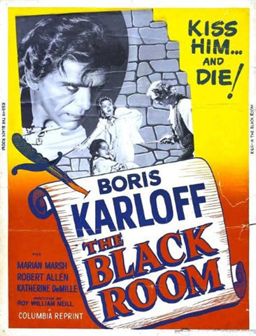 The Black Room (1935) - Boris Karloff   Colorized Version  DVD